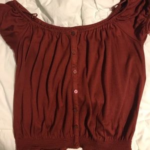 Off the shoulder top